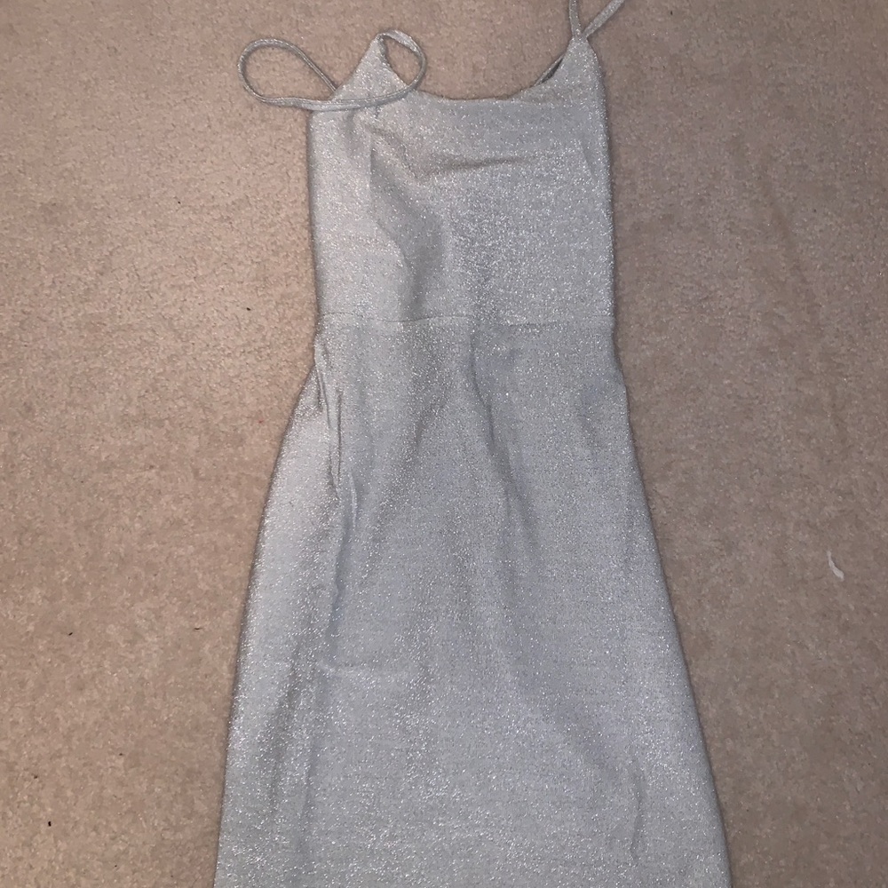 Amazon sparkly body con dress small